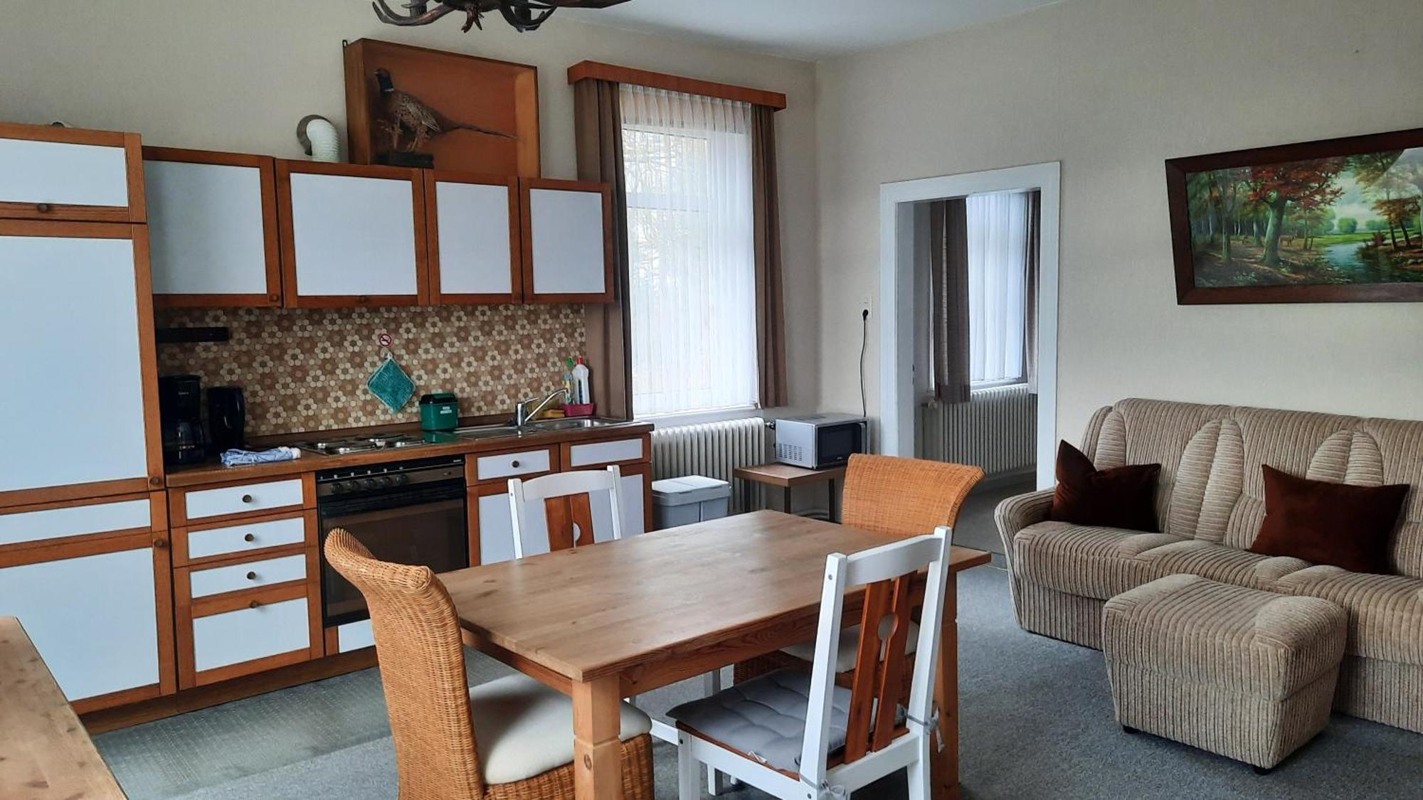 Ferienwohnung Am Wildgehege ヴァルスローデ エクステリア 写真