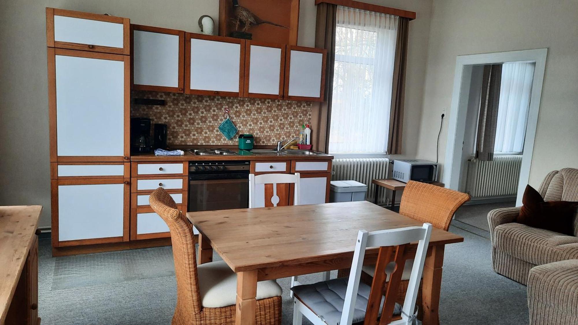 Ferienwohnung Am Wildgehege ヴァルスローデ エクステリア 写真