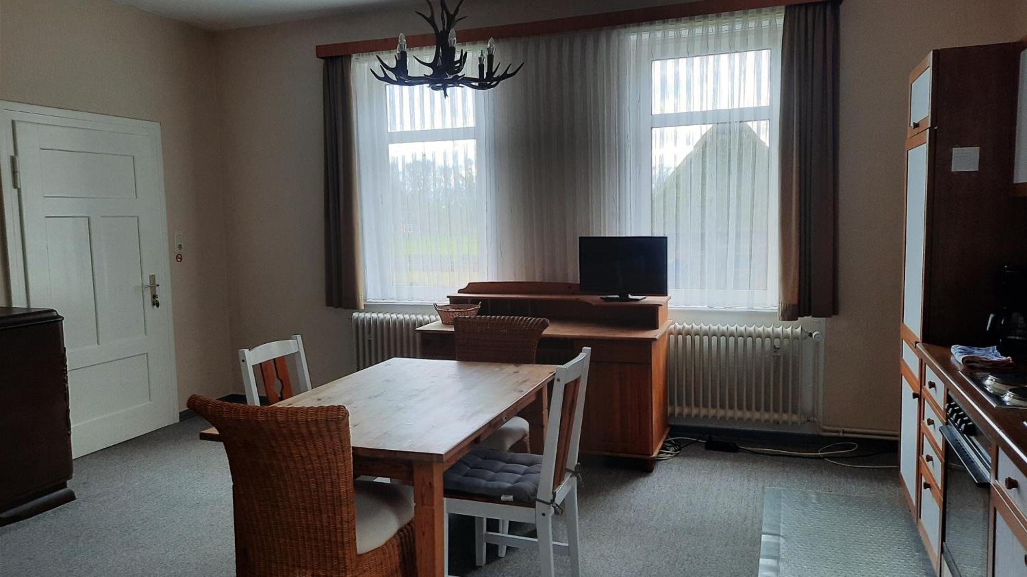 Ferienwohnung Am Wildgehege ヴァルスローデ エクステリア 写真